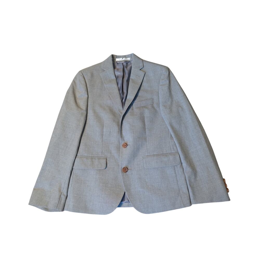 Lauren Ralph Lauren Boys Blazer Polyester Blend Two Button Grey Size 12R